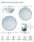 Фото #11 товара Kiln Collection Stoneware Coupe Medium Plates, Set Of 4