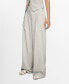 ფოტო #1 პროდუქტის Women's Wide Leg Striped Pants