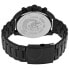 Фото #3 товара мужские наручные час с черным браслетом Diesel MS9 Quartz Black Dial Black Ion-plated Mens Watch DZ4524