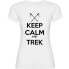 KRUSKIS Keep Calm And Trek short sleeve T-shirt