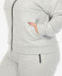 Фото #5 товара Пижама White Mark plus Size Fleece Lined 2 Pc Set