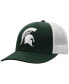 Фото #1 товара Men's Green, White Michigan State Spartans Trucker Snapback Hat