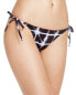 Sole East 262610 Women Cali Bikini Bottom Swimwear Blue Size X-Small