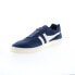 Фото #4 товара Gola Match Point CMB256 Mens Blue Suede Lace Up Lifestyle Sneakers Shoes 13