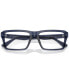 ფოტო #5 პროდუქტის Men's Rectangle Eyeglasses, EA320656-O