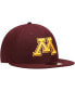 ფოტო #4 პროდუქტის Men's Maroon Minnesota Golden Gophers Logo Basic 59FIFTY Fitted Hat