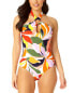 Фото #1 товара Anne Cole Ring High Neck One-Piece Women's
