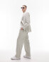 Фото #6 товара Topman wide leg suit trousers in light khaki