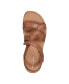Women's Minny Round Toe Casual Flat Sandals