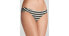 Фото #4 товара Womens Ella Moss Black Portofino Tab Side Bikini Bottom Sz M $49