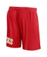 Фото #4 товара Men's Red Atlanta Hawks Free Throw Mesh Shorts