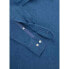 HACKETT Indigo Puppytooth long sleeve shirt