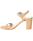 Фото #2 товара Stuart Weitzman Crystal 75 Suede Block Sandal Women's