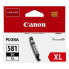 Фото #2 товара Картридж с Совместимый чернилами Canon CLI-581BK XL Чёрный