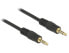 Фото #1 товара Delock 83435 - 3.5mm - Male - 3.5mm - Male - 1 m - Black