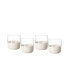 Фото #1 товара Villeroy Boch Manufacture Rock Blanc Shot Glasses, Set of 4