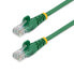 Фото #3 товара StarTech.com Cat5e Ethernet Patch Cable with Snagless RJ45 Connectors - 0.5 m - Green - 0.5 m - Cat5e - U/UTP (UTP) - RJ-45 - RJ-45