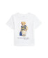 Polo Bear Cotton Jersey Tee Белый, 4T - фото #1