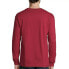 Фото #5 товара Hanes T-Shirt Men's Red Small 100% cotton Beefy Heavyweight Long Sleeve Solid