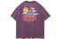 李宁 x XLARGE 联名款 反伍 BADFIVE 短袖T恤文化衫 男款 果酱紫色 / Футболка LiNing BADFIVE T AHSP947-1