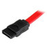 Фото #7 товара StarTech.com 18in 1 Port SATA to eSATA Plate Adapter - 0.457 m - SATA 7-pin - eSATA - Black - Red - Silver - 35 g - 1 pc(s)