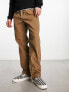 Фото #4 товара Vans baggy chinos in khaki with elasticated waist