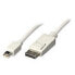 Фото #6 товара Lindy Mini DP to DP cable - white 3m - 3 m - Mini DisplayPort - DisplayPort - Male - Male - 3840 x 2160 pixels