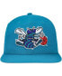 Men's Teal Charlotte Hornets Hardwood Classics MVP Team Ground 2.0 Fitted Hat