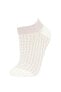 Kadın 2'li Pamuklu Patik Çorap A4947axns