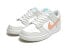 Фото #4 товара Кроссовки Nike Dunk Low White Bone Peach Aqua (Белый, Серый)