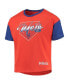 Big Girls Orange New York Mets Bleachers T-shirt