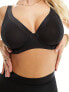 Фото #7 товара ASOS DESIGN Fuller Bust bonded mesh high apex underwired bra in black