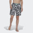 adidas men Shredded Check CLX Swim Shorts