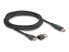 Delock 88137 - Sync- & Ladekabel USB-C -> A/C Ladedisplay 140 W 1.2 m