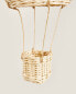 Rattan balloon screen ceiling lamp