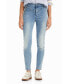 Women's Push-up skinny jeans Синий, 8 - фото #3