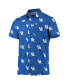 Фото #3 товара Men's Royal Kentucky Wildcats Super Slack Tide Omni-Shade Button-Up Shirt