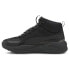 Фото #3 товара Puma XRay 2 Square Mid Wtr Mens Black Sneakers Casual Shoes 373020-06