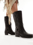 Фото #1 товара Bronx Trig-ger western boots with hardware in dark brown