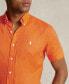 Men's Short-Sleeve Linen Button-Up