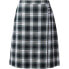 Фото #6 товара Women's School Uniform Plaid A-line Skirt Below the Knee