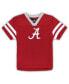 ფოტო #2 პროდუქტის Toddler Boys and Girls Crimson, Gray Alabama Crimson Tide Red Zone Jersey and Pants Set