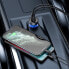 Фото #6 товара Ładowarka samochodowa USB + USB-C 65W Quick Charge ekran LCD szary