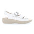 Фото #1 товара Propet Breezy Walker Sling Back Strappy Womens White Casual Sandals WSO063L-105