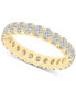 ფოტო #1 პროდუქტის Diamond Oval-Cut Eternity Band (2 ct. t.w.) in 14k Gold (Also in Platinum)