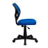 Фото #1 товара Mid-Back Blue Mesh Swivel Task Chair