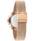 Women's Quartz Rose Gold-Tone Stainless Steel Mesh Watch 32mm