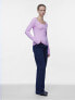 Лонгслив Pieces PCKITTE Slim Fit 17101437 Lavender