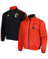 Фото #1 товара Men's Red and Black Belgium National Team AEROREADY Reversible Anthem Reversible Full-Zip Jacket