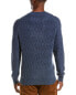 Kier + J Saddle Shoulder Wool & Cashmere-Blend Sweater Men's